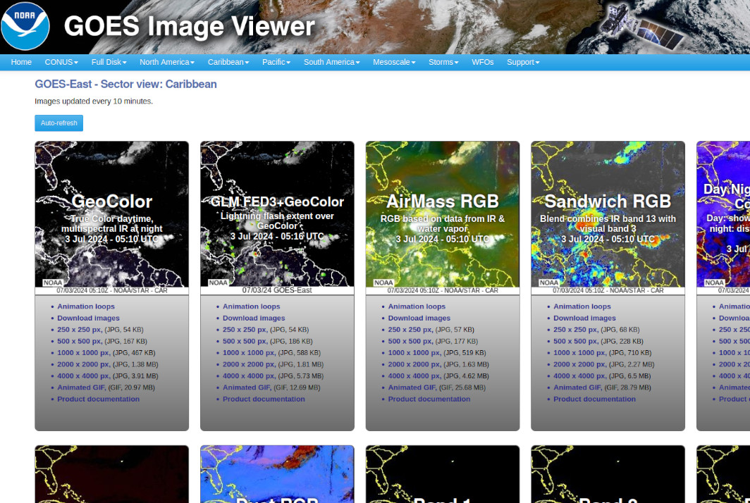 GOES Image Viewer