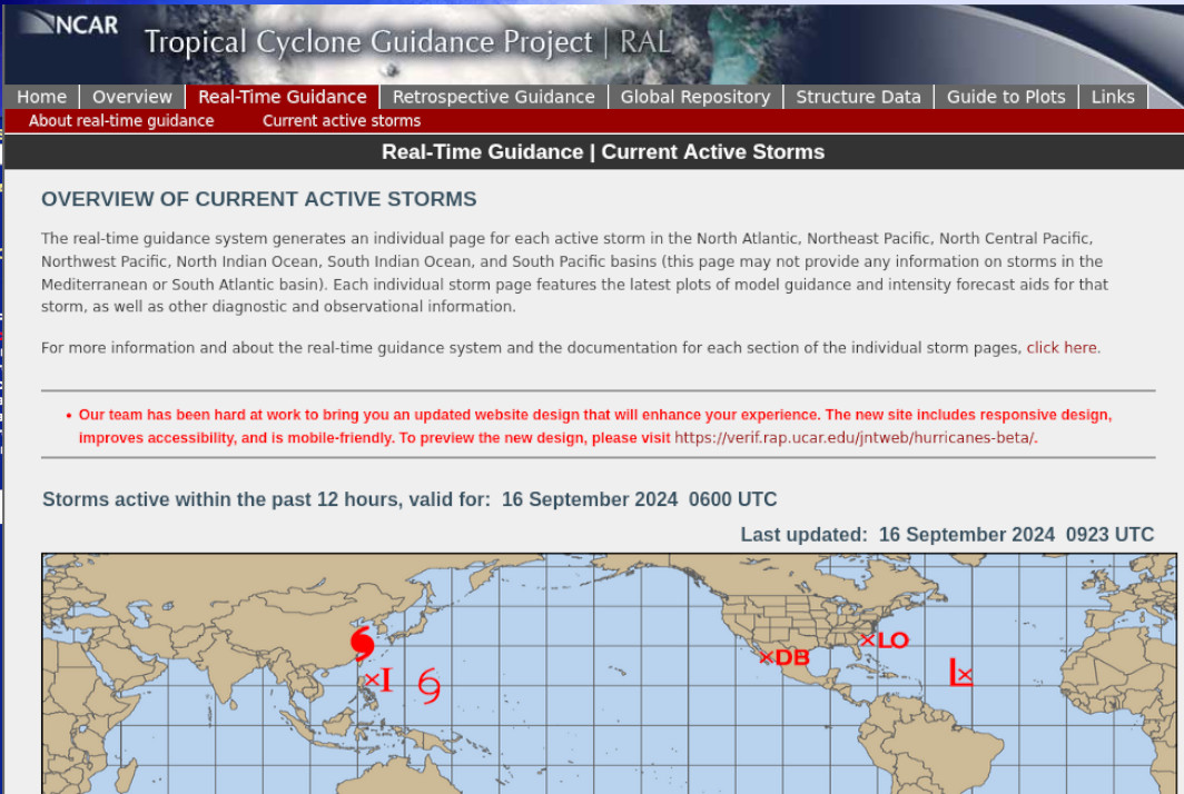 Tropical Cyclone Guidance Project