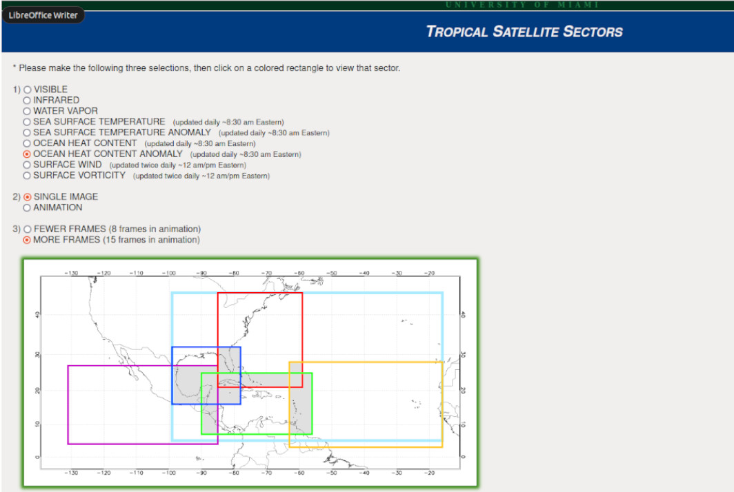 Tropical Satellite Sectors