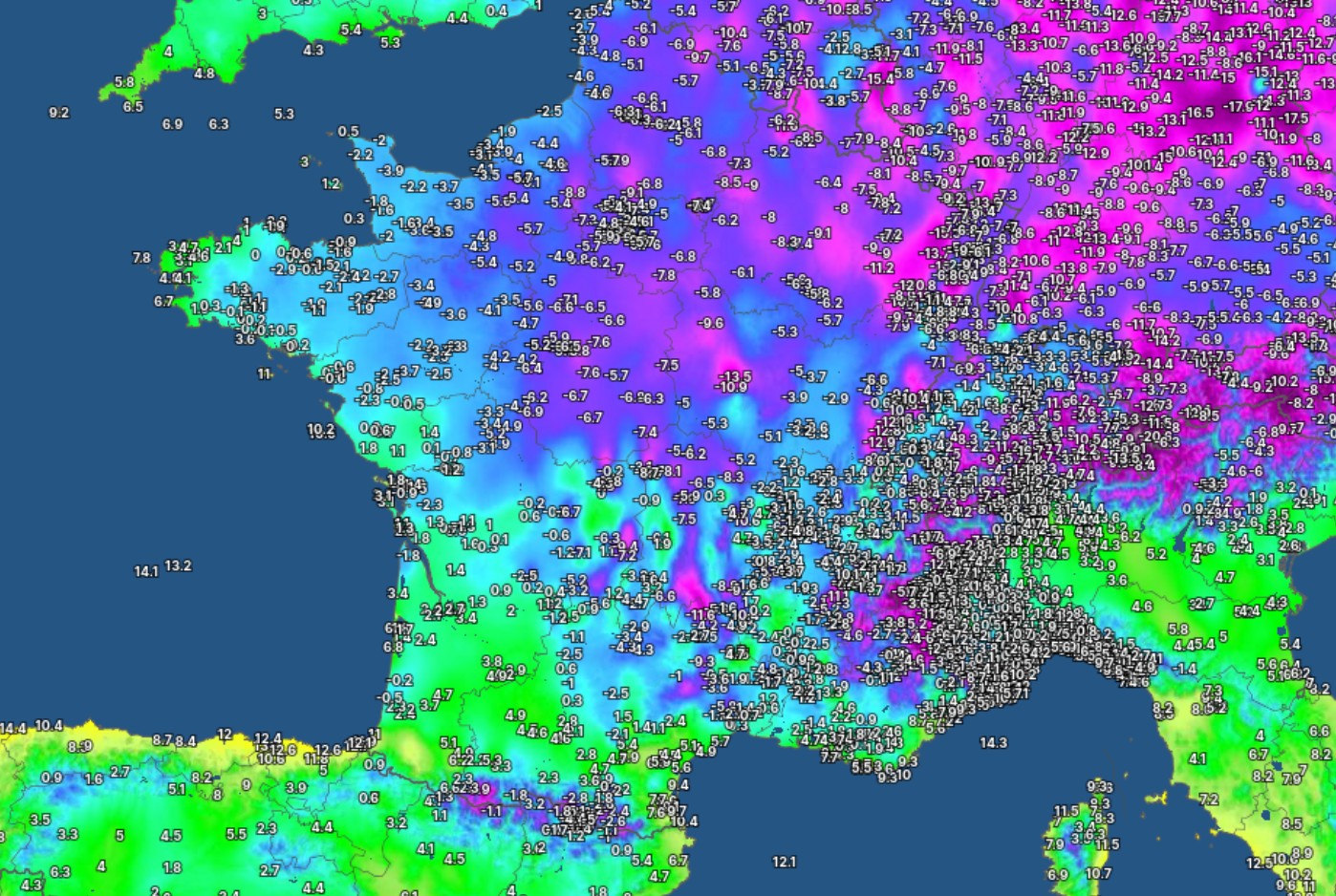 Observation - InfoClimat