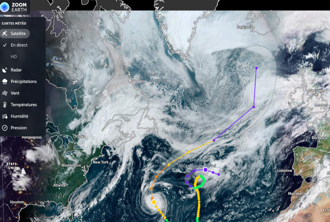 Zoom Earth, NOAA NESDIS